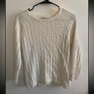 White Tommy Hilfiger Sweater